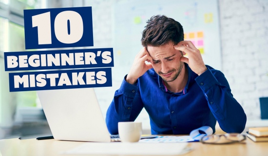 Trading: the 10 beginner’s mistakes you need to avoid!